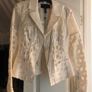 Bcbg maxazria white jacket